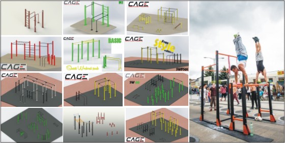 cage street workout parky