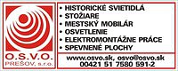 O.S.V.O. Prešov, s.r.o. | Verejné osvetlenie, Pouličné LED osvetlenie