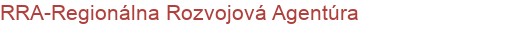 RRA-Regionálna Rozvojová Agentúra | Štrukturálne fondy EÚ, Eurofondy